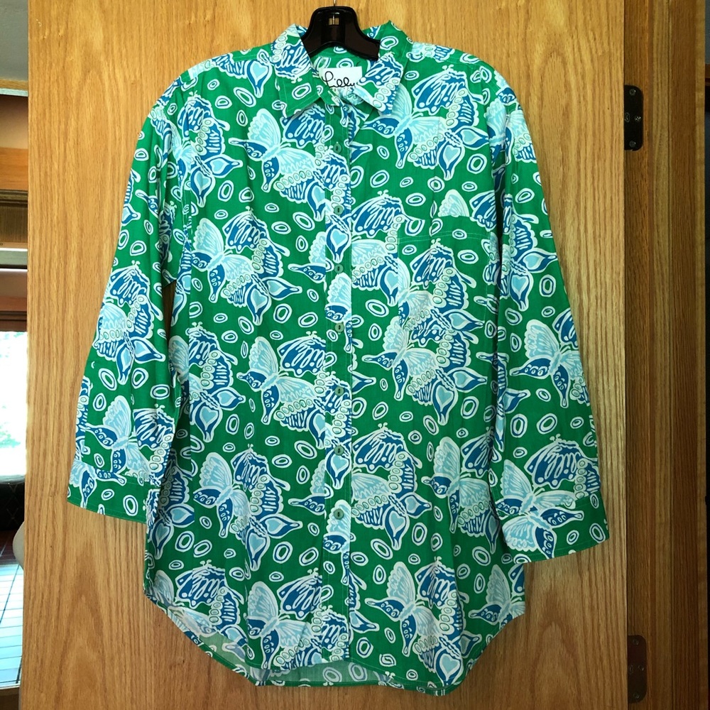 Vintage Oversized Lilly Pulitzer shirt